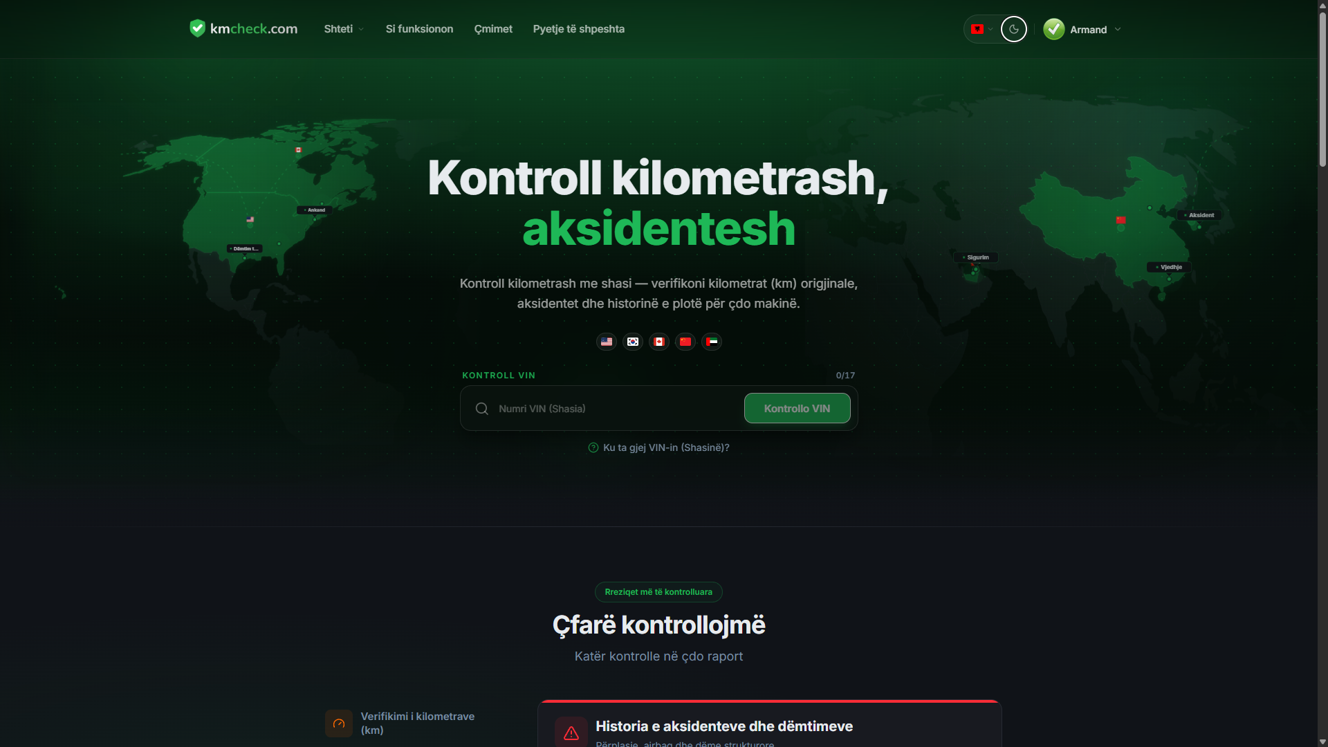 Kontroll kilometrash